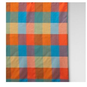 Schoolhouse Multicolor Checkered Euro Shams (2)